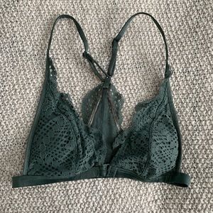 VS green lace bralette